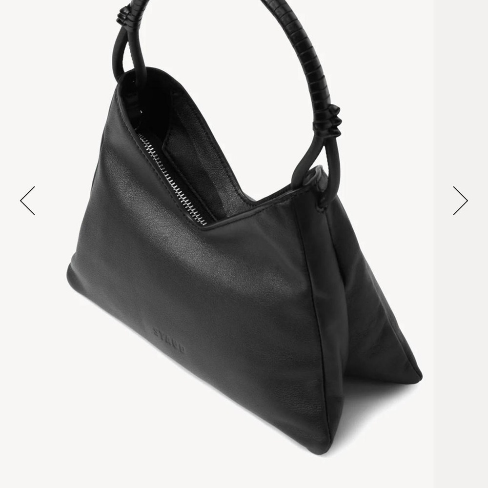 Staud Valerie Shoulder Bag  $350
Very slight peeling of leather in the corner - Picture 5 of 6